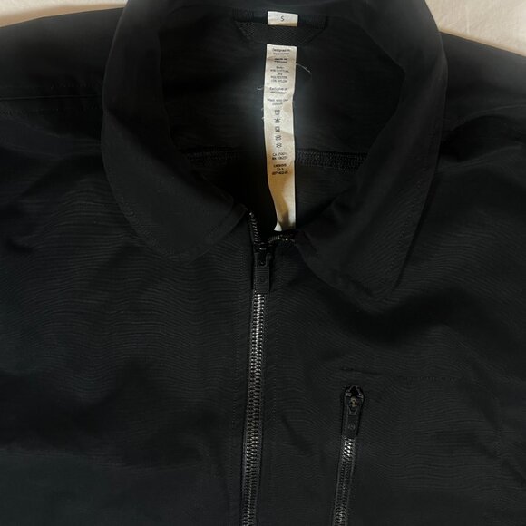 Lululemon Women’s Jacket Glyde 2 in 1 Adaptable Convertible Black SZ Small Crop - Picture 5 of 16